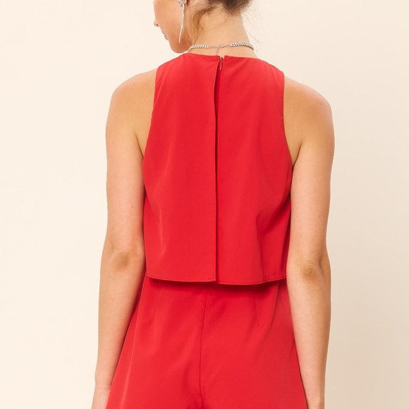 Red Romper - Picture 3 of 3